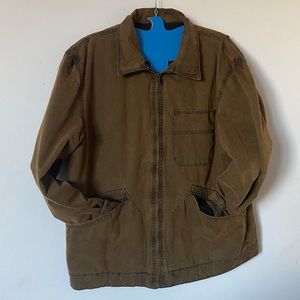 Size large, wax canvas Oversize coat